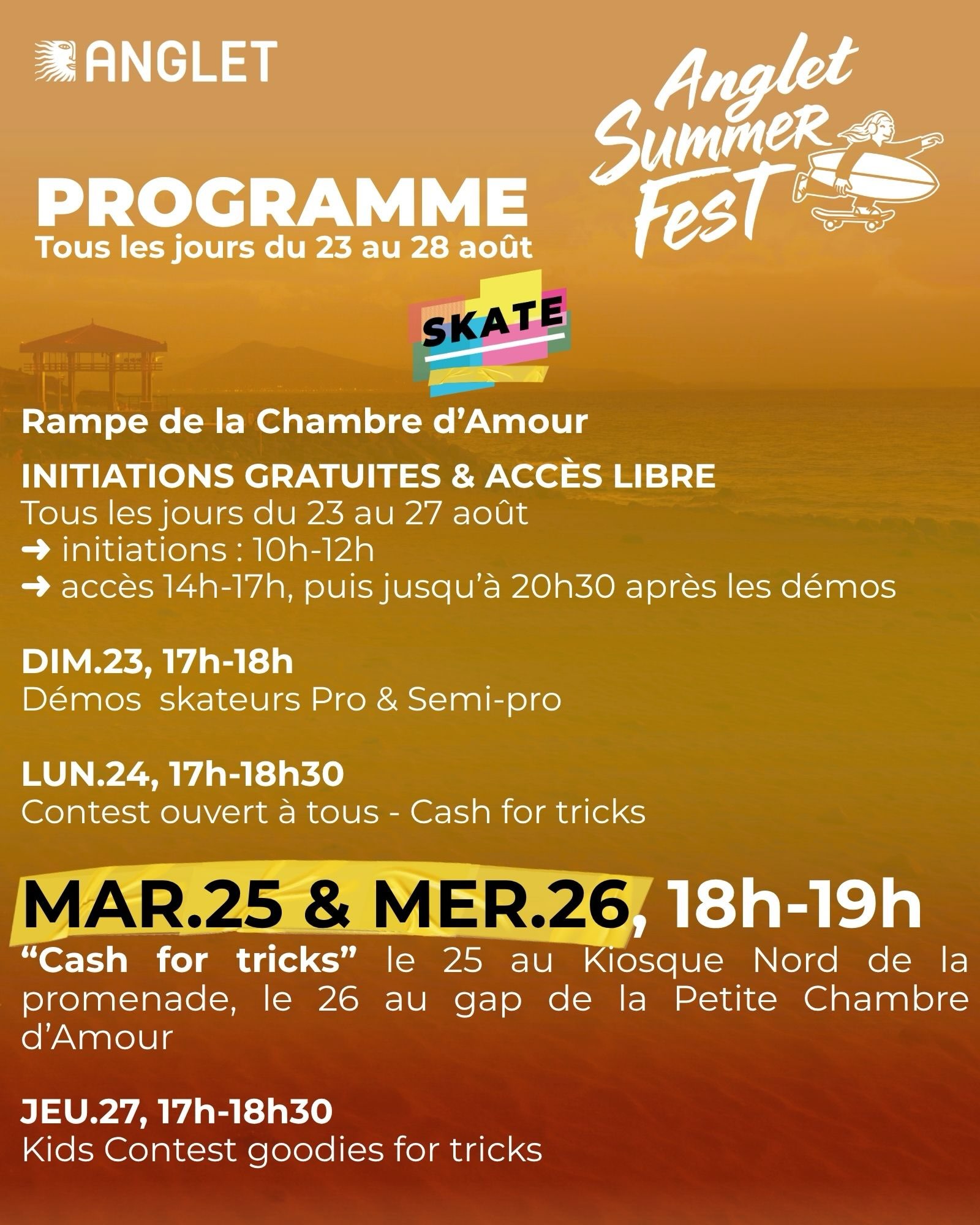 Anglet Summer Fest - Programme 2